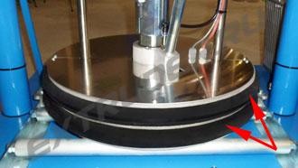 Wischring HDT 3942022 für 200L Folgeplatte ohne Spannring